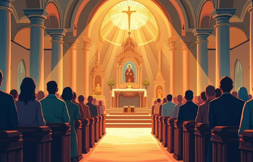 Літургія крок за кроком що відбувається на службі та як молитися усвідомлено