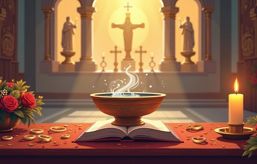 Треби та таїнства у нашому храмі хрещення, вінчання, молебні